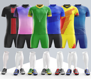 Vêtements de football pour jeunes uniformes de football pour l'équipe Club à séchage rapide DHL hommes Sublimation personnalisé USA Fedex OEM maillot de football - Product Image 2