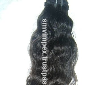 Extensión de cabello crudo de grado 12A DE LA India.100% MEJOR tejido de cabello ondulado. - Product Image 1