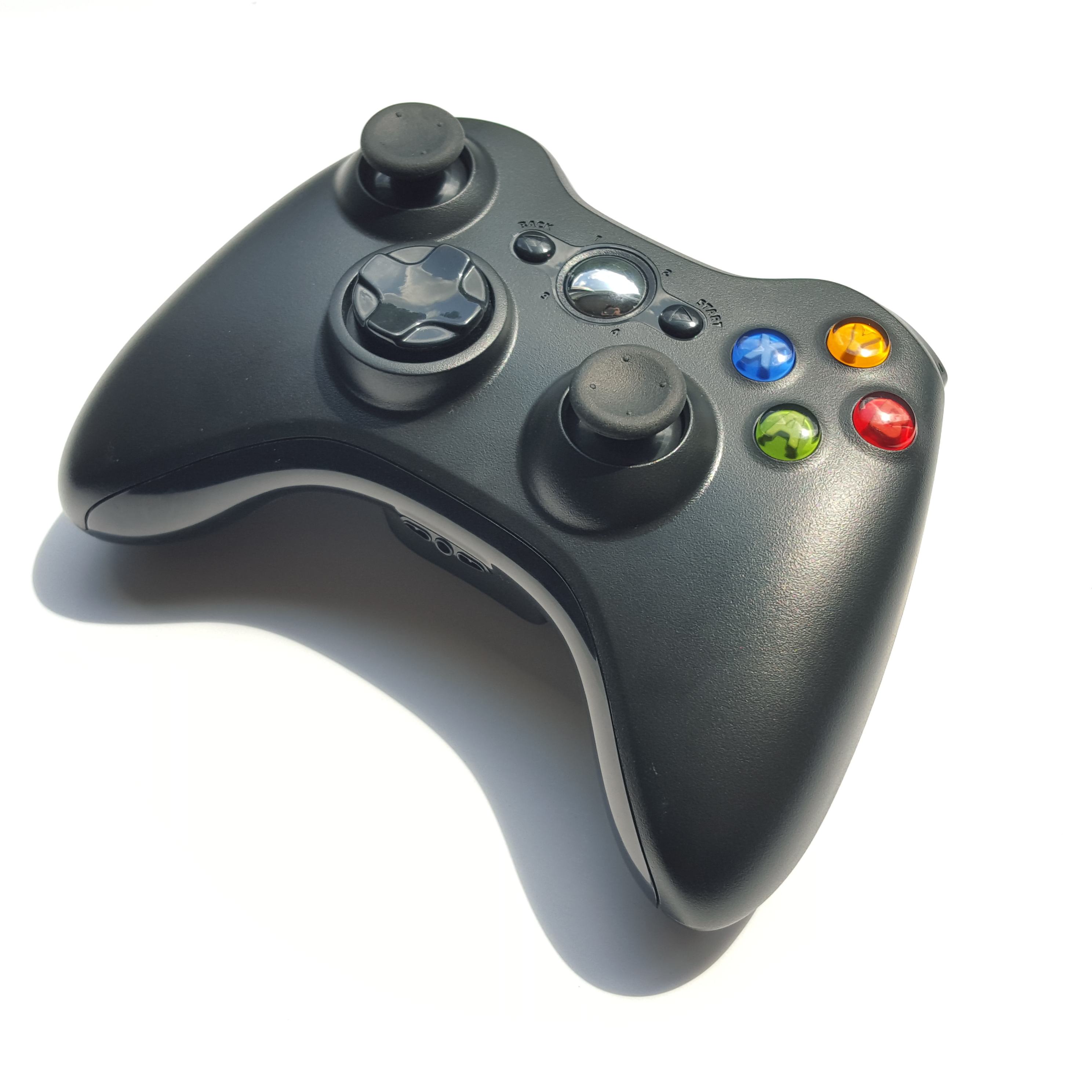 Wireless Remote Controller Joystick Gamepad untuk xbox 360 hitam dan putih