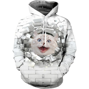 Sudadera con capucha para hombre, de algodón y poliéster, deportiva, con Logo personalizado, color negro, 2023 - Product Image 3