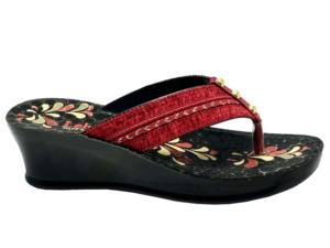 Pantoufle de créateur à talons hauts courbés pour l'extérieur et pour toutes les saisons - Product Image 2