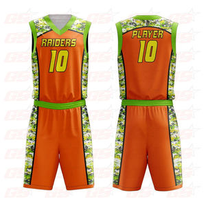 Basketball jersey uniform cheap set shirt custom logo plain blank camo design basketball jersey men - Product Image 2