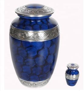 FABRICACIÓN DE CENIZAS DE GRABADO URNA DE CREMACIÓN URNA FUNERARIA HECHA EN METAL PARA CENIZAS HUMANAS - Product Image 1