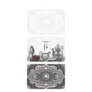 Azulejos de pared Exterior de cerámica Digital de 300x450mm de excelente calidad, acabado brillante esmaltado para cocina, paredes interiores de diseño clásico moderno - Product Image 4