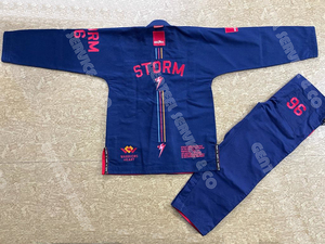 Mecool-kimono brésilien jitsu gi brodé, storm 96, avec belle finition, qualité, couleurs personnalisées, service de design bjj - Product Image 4