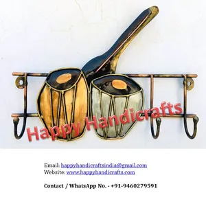 India Iron musical instrument Key Holder/ Wall Decor / Home Gift