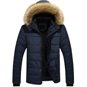 Chaqueta Casual Acolchada de Invierno para Hombre, con Capucha, Forro de Peluche, Impermeable, Tallas Grandes, Venta al Por Mayor, Inspire Apparel - Product Image 1