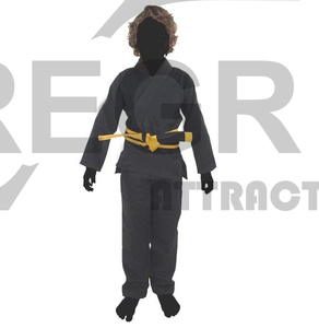 Jiu Jitsu ชุดเครื่องแบบผ้าสำลี100%,ชุดกิโมโน Jiu Jitsu ทำจากผ้าคอตตอน - Product Image 1