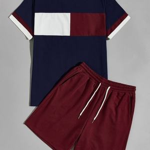 Amazing maxing colors London boys short set for the unisex with customized logo Design 80% cotton 15% polyester 5% spandex - Product Image 2