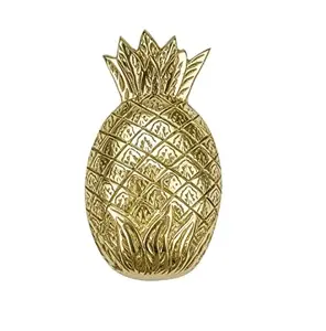 独特的实心黄铜菠萝形门环，用于家庭装修