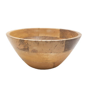 ชามกลมขนาดเล็กทำจากไม้อะคาเซียสำหรับเสิร์ฟสลัดอุปกรณ์รับประทานอาหารทำด้วยมือ - Product Image 6