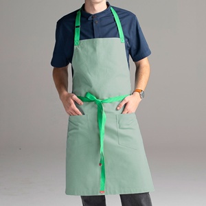 ผ้ากันเปื้อนคอตตอนแบบปรับได้สำหรับเชฟผ้ากันเปื้อนแบบปรับได้สำหรับร้านอาหารใช้ในครัวครัวครัวผลิตอาหารในบังคลาเทศสำหรับผู้ซื้อเชิงพาณิชย์ - Product Image 4