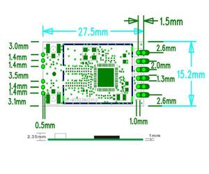 <span class=keywords><strong>Module</strong></span> WiFi USB Taidacent MT7603UN à 2 canaux avec interface USB et support I-pex, conforme IEEE 802.11b/g/n (2T2R) – <span class=keywords><strong>Module</strong></span> <span class=keywords><strong>WLAN</strong></span> USB BL-R7603NU2 - Product Image 5