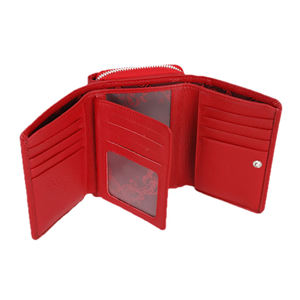 Portefeuille en cuir véritable pour femme, fabriqué en turquie, rouge, offre spéciale - Product Image 5