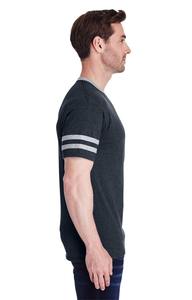 T-Shirt unisexe pour adultes, vêtements de sport, en soie et coton, humains, 4.5 oz. TRI-BLEND de densité - Product Image 4
