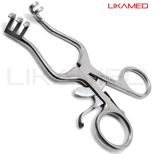 LIKAMED Weitlaner Écarteurs à retenue automatique Embouts émoussés Vente à chaud en acier inoxydable de qualité allemande - Product Image 6