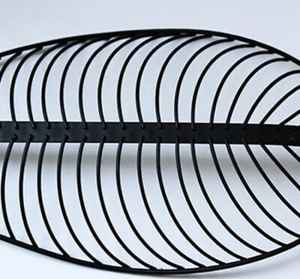 Plateau à fruits en métal avec design de feuilles, vente en gros, 1 pièce - Product Image 2