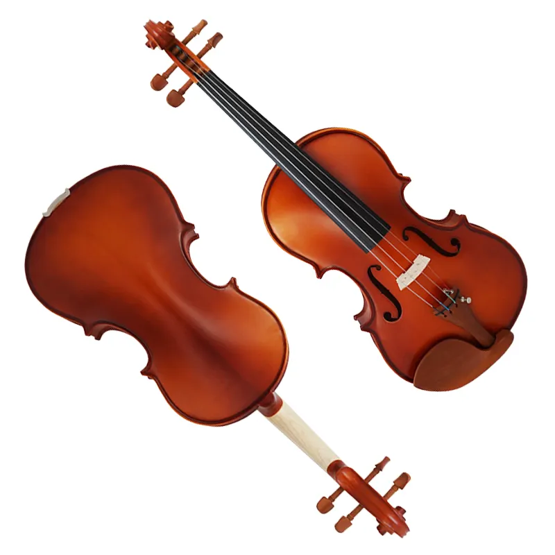 Chinesische Beste Fabrik Sinomusik Satin Massivholz Violine 1/2 Für Verkauf