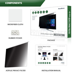 ฟิล์มกันรอยหน้าจอ LG แบบ PET ป้องกันการมองเห็นจากด้านข้าง  ติดตั้งง่าย ถอดออกได้  สำหรับจอขนาด 13 ถึง 32 นิ้ว - Product Image 6