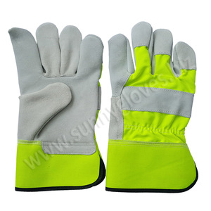 Guantes de trabajo de cuero, gran oferta, 2021 - Product Image 5