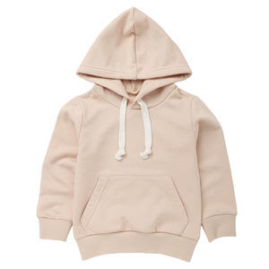 Logo personnalisé sweats à capuche pour enfants vente en gros enfants sweats à capuche surdimensionnés enfants pullover couleur unie enfants sweats pour adolescents - Product Image 4
