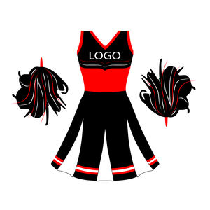 Uniformes de entrenamiento de porristas personalizados de alta calidad para adultos Servicio OEM Ropa de equipo para damas/niñas con nombre/números impresos - Product Image 4