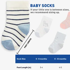 2021, пользовательские летние детские носки Uron для новорожденных, органические хлопковые носки для маленьких мальчиков, носки для маленьких девочек