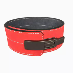 Cinturón de levantamiento de pesas Cinturón de cuero de la mejor calidad Hebilla de doble punta Cinturón de levantamiento de pesas - Product Image 5