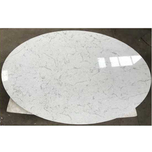Việt Nam Thạch Anh Cắt Để Kích Thước <span class=keywords><strong>Countertop</strong></span> Carrara Trắng Thạch Anh Đá Worktop/Bench Top/Bếp <span class=keywords><strong>Countertop</strong></span> - Product Image 1
