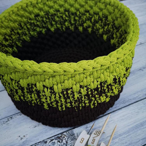 Cesta de Cuerda Tejida a Mano, Hermosa y Elegante, para Uso Doméstico, Regalo para Madres, para Usar en las Tareas Diarias del Hogar - Product Image 1