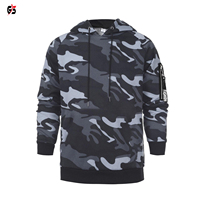 Chándales de camuflaje para hombre, producto OEM de alta calidad, jersey con capucha para correr, entrenamiento, ropa para correr, logotipo personalizado