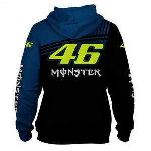 เสื้อกันหนาวแบบสวมหัวลำลองสำหรับฤดูร้อนเสื้อแจ็คเก็ตมีฮู้ดพิมพ์ลายกราฟิก - Product Image 2