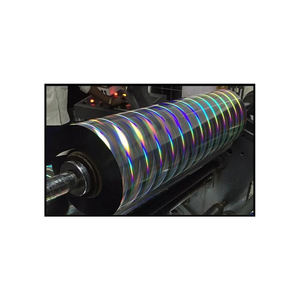 Fabricant d'adhésif acrylique holographique à film polyester pour emballage d'adhésif à pilier arc-en-ciel pour ruban Washi - Product Image 1