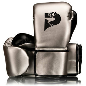 Guantes de boxeo de cuero con cordones para Muay Thai Kickboxing MMA Sparring Guantes de entrenamiento - Product Image 4