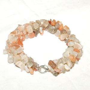 รักษาพลอยมูนสโตนชิปสร้อยข้อมือ - Product Image 1