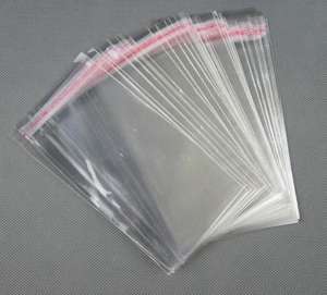 <b>Clear</b> Resealable Cellophane <b>Bags</b> - Product Image 1