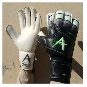 Gants de gardien de but de haute qualité, fabriqués sur mesure, en mousse de latex de contact, design professionnel, protection des mains, protection des doigts, doigts libres - Product Image 3