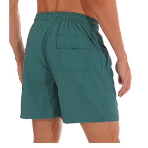 กางเกงว่ายน้ำลายตาข่ายสำหรับผู้ชาย,กางเกงว่ายน้ำขาสั้นกางเกงชายหาดทำจากผ้าแห้งเร็วตามสั่ง - Product Image 2