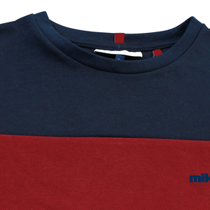 เสื้อสเวตเตอร์คอกลมของผู้ชายเสื้อสเวตเตอร์คอตตอนออกแบบใหม่ - Product Image 3