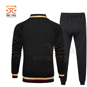 Ropa Deportiva de gimnasio para hombre, chándales de algodón/poliéster con logotipo personalizado de alta calidad para correr y entrenar al aire libre - Product Image 1