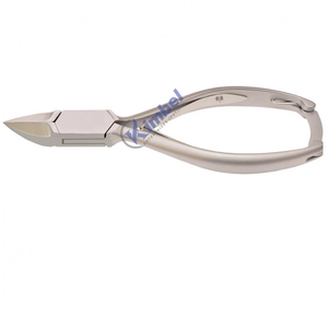 Cortador de uñas de dedo de bebé de acero inoxidable de 12 cm de alta calidad, cortaúñas para manicura con apertura de mandíbula ancha, logotipo personalizado profesional - Product Image 5