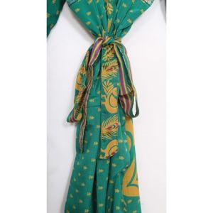 Kimono Vintage de Algodón para Mujer, Ropa de Dormir de Seda, Kimono con Estampado Floral, Batas PARA LA Playa - Product Image 5