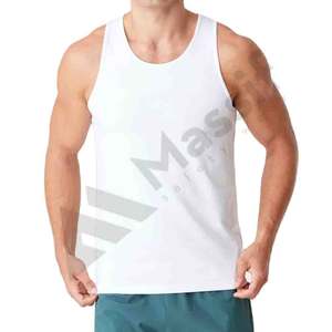 เสื้อกล้ามผ้าฝ้าย100% สำหรับใส่ในยิม,เสื้อกล้ามผ้าฝ้ายเนื้อนุ่มระบายอากาศได้ดีสำหรับฤดูร้อน - Product Image 3