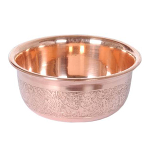 Cuenco de cobre en relieve para pedicura, para masaje de pies, Spa, gran oferta y alta calidad - Product Image 1