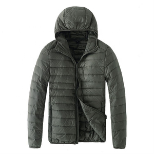 Chaquetas de Invierno Acolchadas de Poliéster para Hombre, con Logotipos Personalizados OEM - Product Image 3