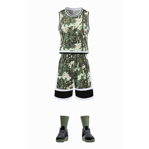 Maillot de basket-ball pour homme de haute qualité, respirant, grande taille, imprimé, vêtements d'équipe, 100% polyester, séchage rapide, antibactérien - Product Image 1