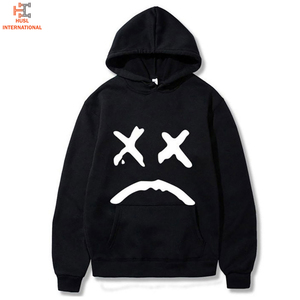 Sweat à capuche pour homme en molleton 100% coton, imprimé sur mesure, épais, pour l'hiver - Product Image 3