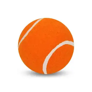 Orange farbener Tennisball, hochwertiger Trainings tennisball für Profis/Logo und Farbe anpassen