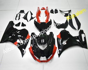 รถจักรยานยนต์ซูซูกิ <span class=keywords><strong>GSXR1000</strong></span> GSXR-1000 17 18 19 GSX-R1000 K17 1000 2017 2018 <span class=keywords><strong>2019</strong></span>ชุดหลังการขายสีแดงสีดำ - Product Image 1