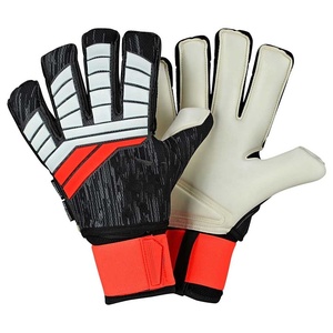 Gants de gardien de but de football professionnels personnalisés avec logo, hybrides, à coutures inversées, protection des doigts, matériaux PU, vente en gros - Product Image 5